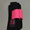 WYOX Weight Lifting Hooks with Lifting Wrist Straps for Men and Women  Heavy Duty Thick Adjustable Wrist Support, Anti-Rip Nylon Strap with Enhanced Grip Hand Grips for Deadlifts, Pull Ups, Shrugs, Weightlifting Gym Training, Bodybuilding & Strength Training (Pink)