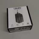 LEKATO Mini Electric Guitar Amp 5W, Portable Guitar Amp Bluetooth with Built-in 4 Effects, Clean Distortion Overdrive Reverb, Rechargeable Small Amplifier for Practice, Black (JA-05G)