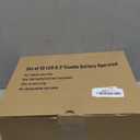 SUNSGNE Battery Operated Window Candles, Flameless Window Candles for Holiday Home Table Christmas Decor, C26 3V LED Bulbs, 10 Pack, Gold Base