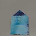 Luxury Marble Tissue Box Holder, Cube Tissue Box Cover Holder, Leather Facial Paper Organizer Dispenser Home for Bedroom Night Stands, Kitchen, Office and Car, 5.2"×5.2"×5.2"