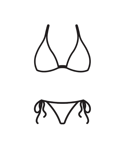 Beautkini Women Swimsuit Red L