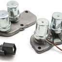 28200-PX4-003+28300-PX4-003 Transmission set Shift Control & Lock Up Solenoids Compatible with Honda Accord AT I4