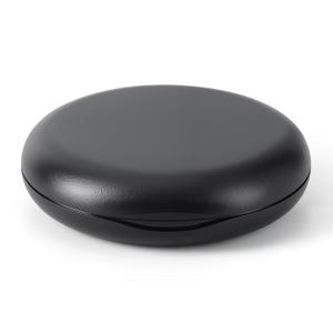 JMU Retainer Case, Mouth Guard Case with Mirror, Black