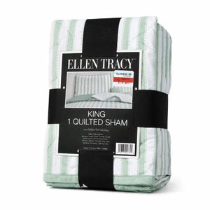 Ellen Tracy 1 King Quilted Sham 20 x 36 Inch