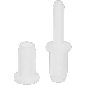 Prime-Line K 5132 1-7/16 In. White Nylon Storm Door Hinge Pin Kit with Pins and Bushings 6 Pack 