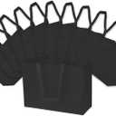 ZENPAC Reusable Gift Bag, Canvas Fabric Tote Bags Large with Handles for Small Business, Retail Store Use, Grocery, Merchandise, Holidays, Bulk, 16x6x12, 12 Pack