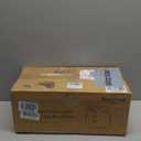 Small Cereal Containers Storage with Pour Spout and Measuring Cup Food Storage Containers Airtight Plastic Dry Food Dispenser for Flour, Grain, Rice, White, 1.6L / 54oz (4pcs)