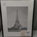 upsimples 16x20 Picture Frame, Display Pictures 11x14 with Mat or 16 x 20 Without, Wall Hanging Poster Frame, Black, 1 Pack