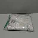 jinchan Round Rug 4ft Modern Area Rug 4' Round Circle Mat Washable Abstract Distressed Floor Cover Grey Multi Print Contemporary Non-Slip Overdyed Thin Carpet for Entryway Kitchen Living Room