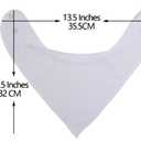 Maiwa Black White Cotton Bandana Snap Drool Bibs for Baby Girls Boys for Drooling eating Teething for 12 Pack