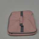PATIKIL 12.2"x9.6"x2.8" Insulated Lunch Bag, Waterproof Lunch Box with Handle Lunch Tote Bag Portable Food Storage for Office Work Outdoor Picnic, Pink Grey