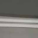ZSTARR PVC Light Blockers Blackout Light Blockers Side Tracks for Window Shades and Blinds Side Tracks for Blackout Shades Easy to Instal Light Blocking Strips for Bedroom (White, 58",2Pcs)