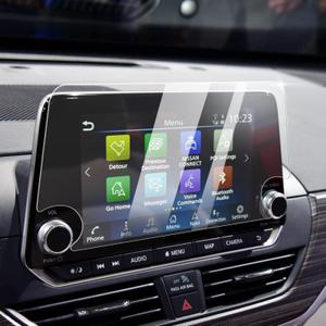 TTCR-II Navigation Display Screen Protector 8-Inch for Nissan Altima 2.5 SR 2019-2025, for Rogue S/SV 2021-2025 and Sentra SR/SV 2020-2024, Console Touchscreen Tempered Glass Protector