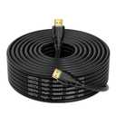 4K HDMI Cable 40ft, High Speed Hdmi 2.0 Cables &4K@60Hz 2K 1080P, Ultra High Speed Gold Plated Connectors hdmi Cord, Compatible with PlayStation Arc PS3 PS4 PC HDTV