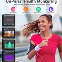 Fitness Tracker with 24/7 Heart Rate, Blood Oxygen, Sleep Tracker, 1.47''Waterproof Fitness Watch, Activity Tracker with Step Tracker for Women Men
