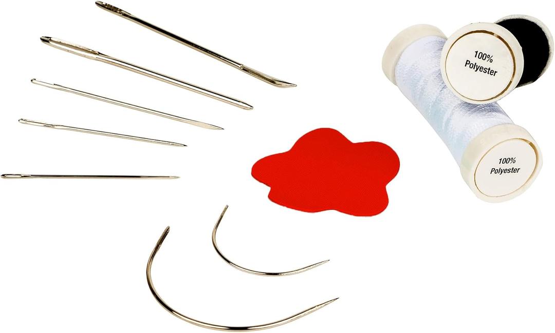 SINGER Heavy Fabric Repair Kit - Household Needles & Heavy Duty Thread