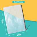 12pcs Mesh Zipper Pouch Bags, A5 Storage Bag for Organizing, File Bags for Office, Board Games and Home Supplies (69, Black)