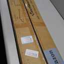Dual Monitor Stand Riser, 39 Inch Extra Long Wooden Desktop Monitor Riser with Storage for 2 Monitors Ultra Strong Desk Shelf Organizer Riser Ergonomic for 2 Screens/Laptop/PC/TV/Printer (Walut brown, 39inches)