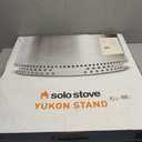 Solo Stove Yukon Stand - Durable 304 Stainless Steel, Heat-Resistant, Portable Elevated Fire Pit Accessory for Safe Use on Decks and Camping - Ideal for Smokeless Fire Pits and Outdoor Fireplaces