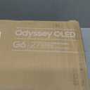Samsung 27” Odyssey OLED G6 (G61SD) QHD & QD-OLED Gaming Monitor 240Hz 0.03ms FreeSync Premium Pro Gaming Monitor with Sleek Metal Design, US, LS27DG610SNXZA
