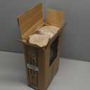 Art3d Natural Bamboo Wall Panel for Interior Wall Decor, Renewable Pole Wrap Wainscoting Paneling for Wall Ceiling Furniture Cabinet Office, 12 x 96 Inch, 2-Pack - Carbonized