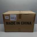 HAIXIN Storage Bins with Lids - Collapsible Storage Bins, Wardrobe Closet Organizer, 19 Gal Stackable Toy Storage, Foldable Plastic Storage Container with Door, Crate for Book Storage (3 Pack)