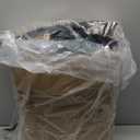 Heavy Duty Stainless Steel Rolling Clothes Rack with Mesh Shelf, Lockable Wheels & Anti-Slip Stoppers, Large Capacity Clothing Organizer for Bedroom, Laundry Room, 42.5" x 16.5" x 65.9", Silver