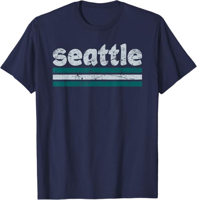 Brand: RetroTown Tees
Seattle Washington Retro Vintage Weathered Throwback T-Shirt Size M