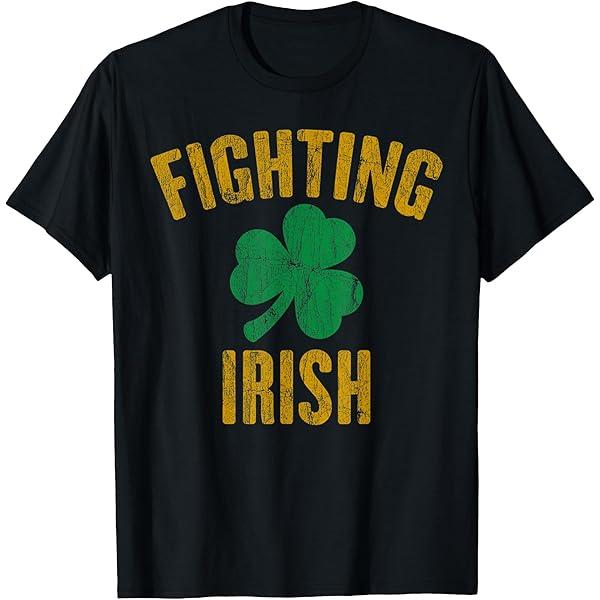 Classic Irish
Black T-shirt Size XL