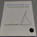 Harvopu Compatible for iPad 11th 10th Generation Case with Keyboard, Folio Cover with Pencil Holder, Multi-Touch Trackpad, 7 Color Backlit, Detachable Keyboard for iPad (A16) 11th/10th Gen (Black)