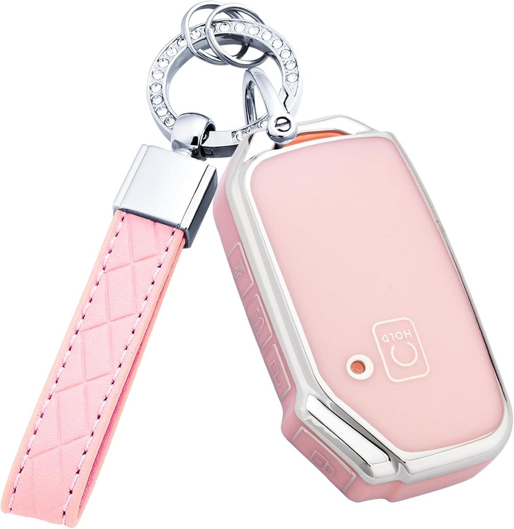 Key Fob Cover for Kia Cerato Ceed Forte NIRO Seltos Sorento Sportage Soul Telluride