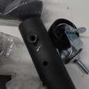 Adjustable Table Leg Risers, Table Leg Extenders with Heavy Duty Casters, Table Risers for Folding Table, Table Height Extender for Straight Leg 2 Levels/Heights (4 Pack, 10.6in) (10.6 in (27cm))