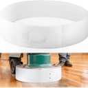 96" Splash Guard for Floor Scrubbers, Universal Scrubber Splash Guards, Adjustable Design Fits Various Machines with Slots, Protects Walls from Water & Chemicals during Scrubbing Stripping (1)