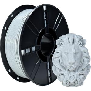 Iboss PLA+ Filament 1.75mm Marble Gray 1KG, 3D Printer Filament Dimensional Accuracy +/- 0.02mm, 1kg Cardboard Spool(2.2lbs) 3D Printing Filament Fits for Most FDM 3D Printers