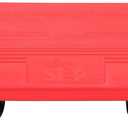 The Step Circuit Size Aerobic Platform, Circuit Size Steppers for Exercise with Risers for Adjustable Home Workout, Stair Stepper for Exercise and Home Gym (Red)