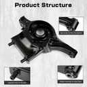 Rear Right Passenger Side Lower Suspension Control Arm Compatible with Nissan Altima 2013-2018 And Maxima 2016-2021 Replacement For 551B0-3TA0D