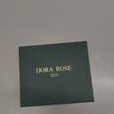 Amoled Laies Smart Watch for Women Smartwatch with Leather Strap Heart Rate Stress Sleep Monitor 12 Sports Modes Fitness Tracker Watch Notifications Music & Camera Control Waterproof iOS Android (Peach Brown & Gold)