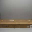 47.2" Console Table for Entryway, 3-Tier Narrow Sofa Table with Curved Frame, Industrial Rustic Wood Accent Table with Storage Shelves for Hallway, Living Room, Foyer (Brown, 47.2")