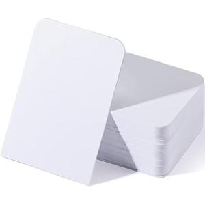 Yookeer Trading Card Divider Bulk Plastic Playing Card Separators Baseball Dividers Blank for Storage Boxes Games(60 Pieces)