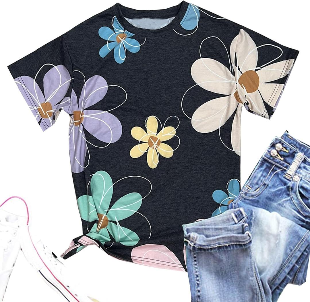 Hawaiian Shirt Women Family Vacation Tee Girls Hawaii Trip Summer Vacation T-Shirt, Size Large 