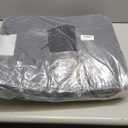 Aliceset 2 Pcs 80 x 144'' Extra Large Moving Blankets Heavy Duty Packing Blankets Quilted Shipping Furniture and Storage Pads Thick Furniture Pads for Wrapping Moving Protecting Supplies, Black