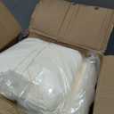 50 Pcs Beige Washable Removable Universal for Wedding Party Dining Banquet Polyester Spandex Stretch Slipcovers Chair Covers