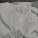 Men's Formal Dress Shirts Hidden Button Front French Cuffs Shirt Random Metal Cufflinks, XL