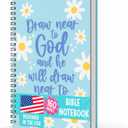 Hadley Designs Christian Journals for Women - Bible Notebook for Note Taking, Church Notes Notebook for Bible Notes, Prayer Journal for Woman, Christian Notebooks for Women, Faith Based Easter Gifts