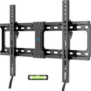 UL Listed Fixed TV Wall Mount For 37-86 Inch Screens, Low Profile TV Mount Fits 16", 18", 24" Studs, Wall Mount Bracket With Quick Release Lock, Max VESA 600x400mm, Holds Up To 132 Lbs By USX STAR