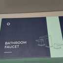 FORIOUS Black Bathroom Faucet 3 Hole, Matte Black Bathroom Sink Faucet 8 Inch Widespread, 2 Handle for Restroom Sink with Pop Up Drain, CUPC Supply Hose and Spare Water Saving Aerator, Vanity 3 Holes