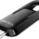 SANDISK 64GB Ultra Slider USB Type-C Flash Drive - Up to 300MB/s, USB 3.2 Gen 1, Retractable Connector - SDCZ480-064G-G46