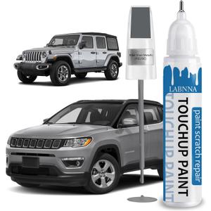 Billet Silver(PSC/JSC) Touch Up Paint for Jeep-Exact Match 2 in 1 touchup Paint Pen for Chips and Nicks Repair Car Paint Scratch Repair Kit (EXP 08/25/32)
