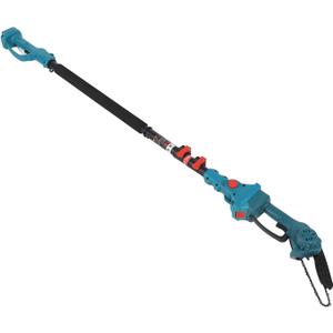 Electric Pruning Saw, Telescoping Pole Pruning Shear Lithium Battery Powered Tree Branch Pruner Portable Electric Pruner Cordless Pruning Machine for Gardens, Farms, Orchards
