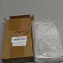 Thyle 2 Pcs Acrylic Brochure Holder with Suction Cups Wall Mount 4 x 6 Inch Window Clear Plastic Pamphlet Organizer Flyer Display Rack for Trifold Page Booklet Sticker Marketing Office Retail Shop